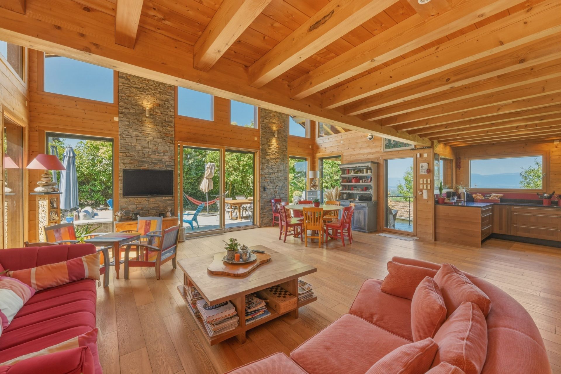 contemporary house 6 Rooms for sale on ST CERGUES (74140)