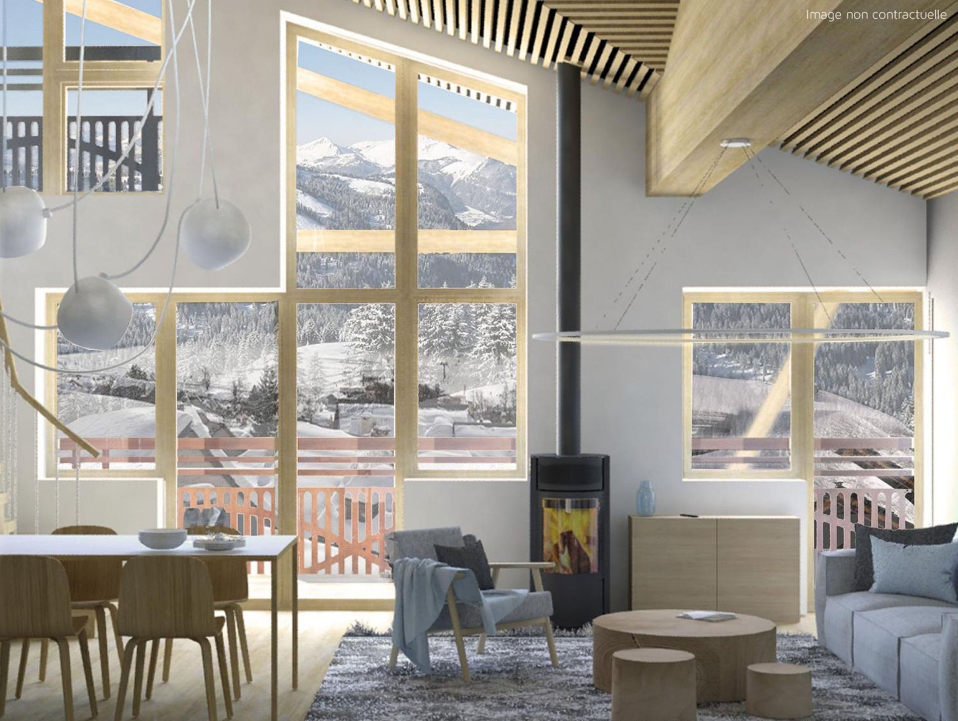 duplex 5 Rooms for sale on CHATEL (74390)