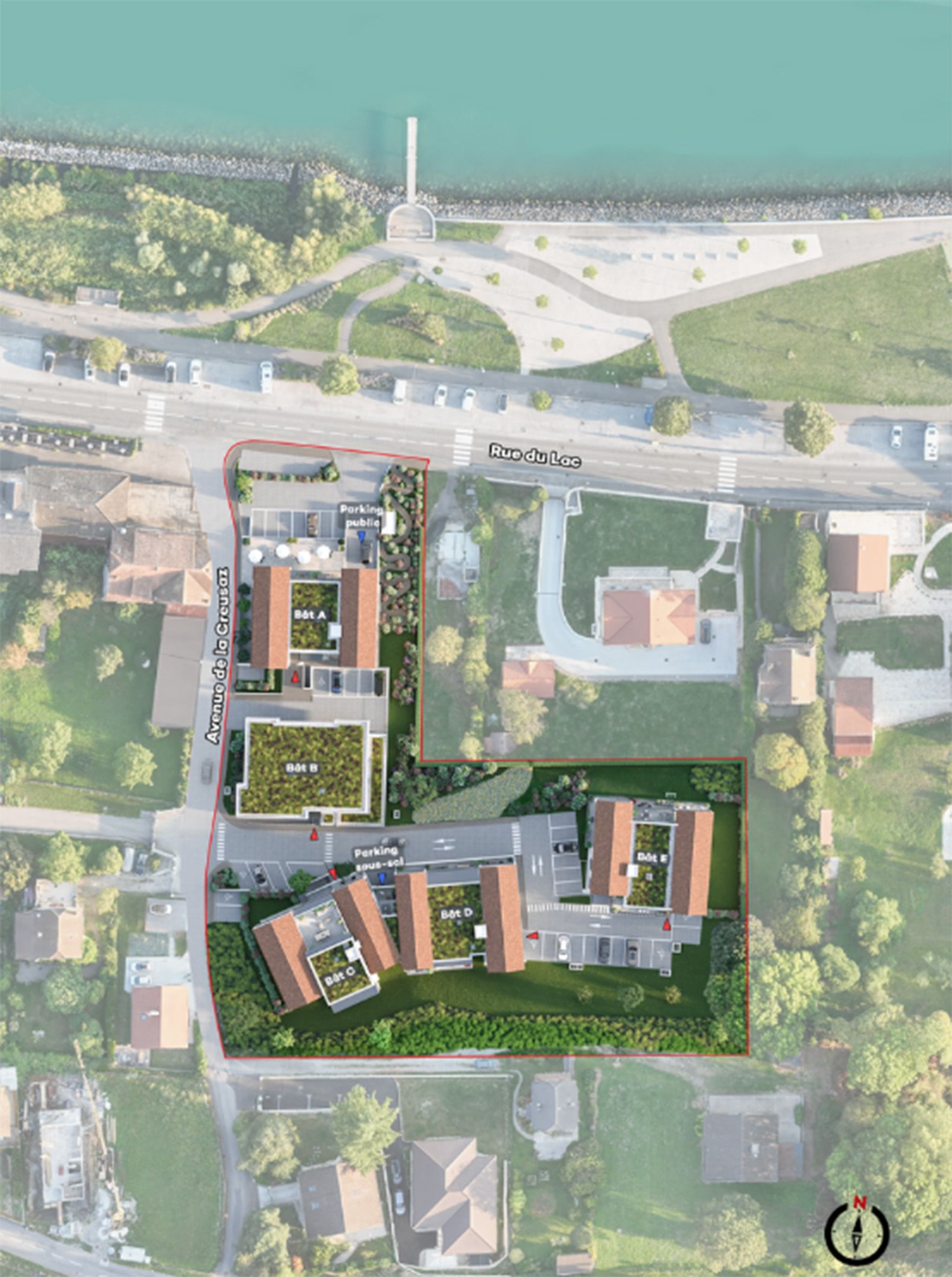 apartment 4 Rooms for sale on NEUVECELLE (74500)