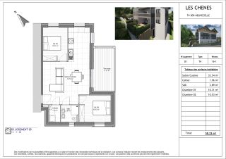 apartment 3 Rooms for sale on NEUVECELLE (74500)