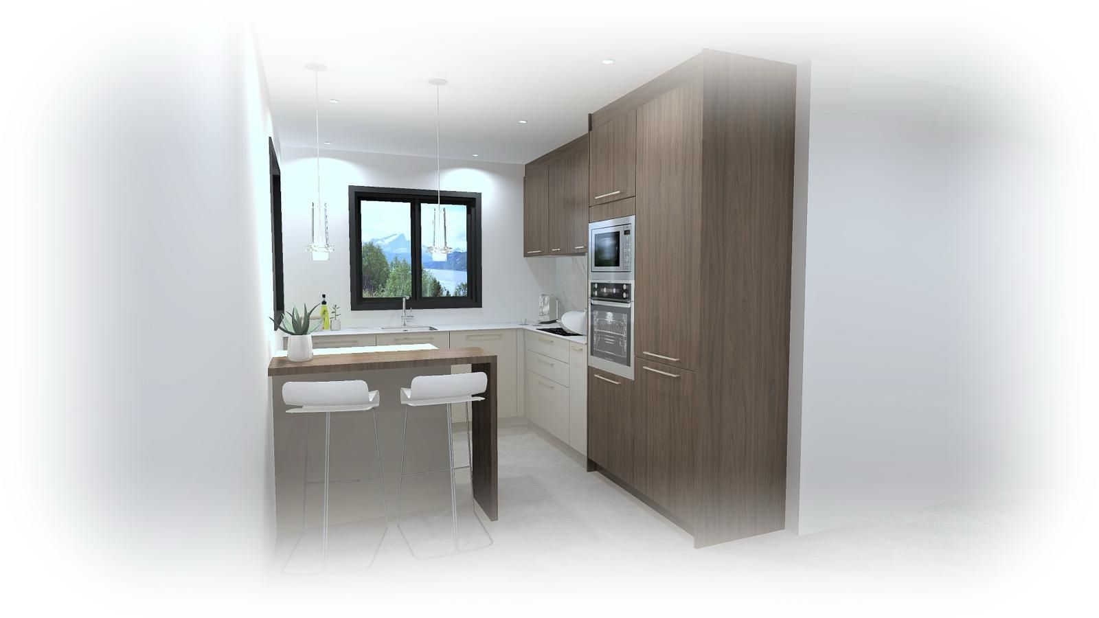 appartement 3 Pièces en vente sur NEUVECELLE (74500)