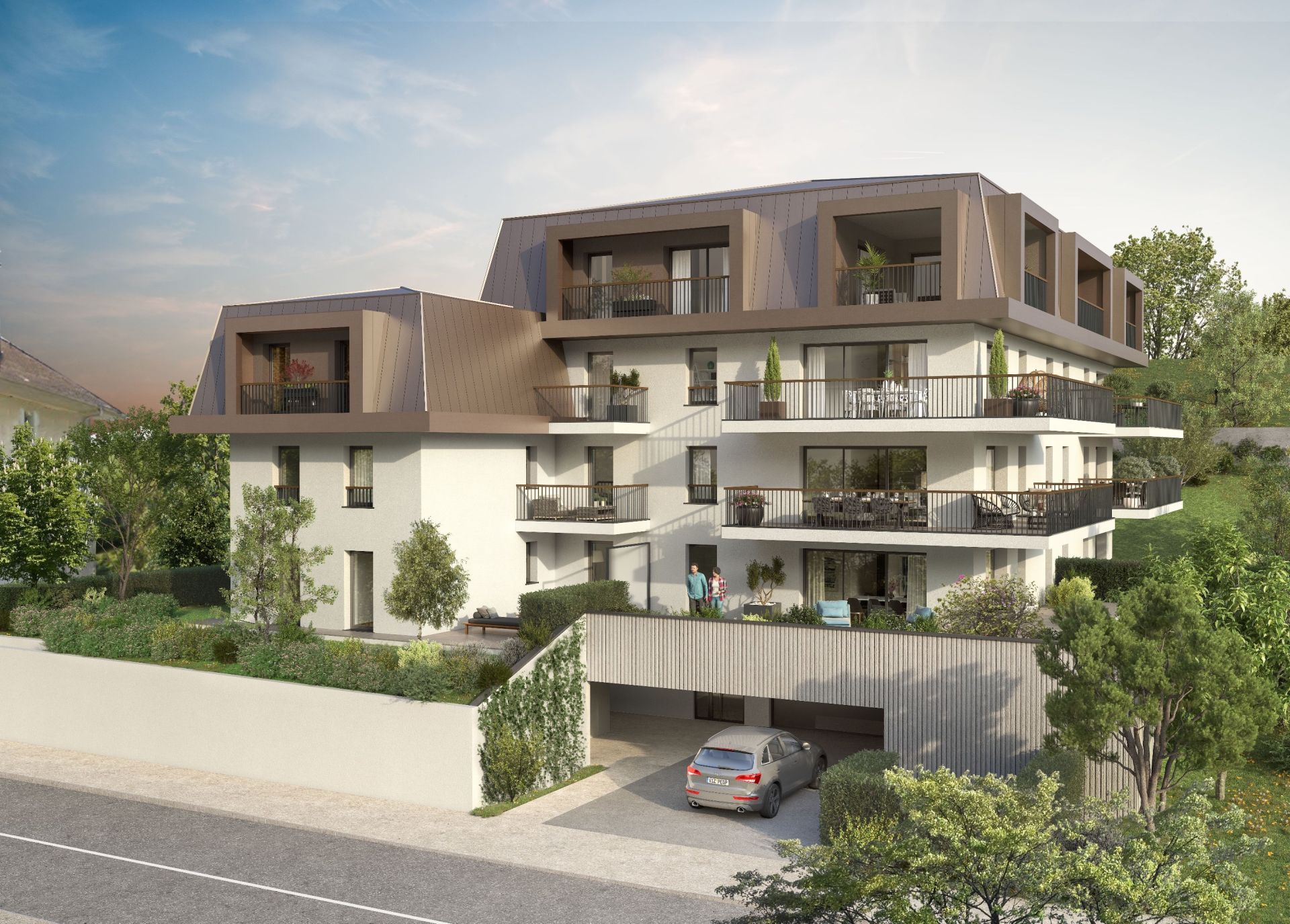 appartement 3 Pièces en vente sur EVIAN LES BAINS (74500)