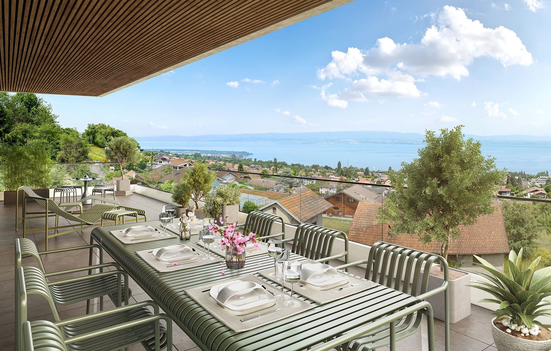 apartment 4 Rooms for sale on EVIAN LES BAINS (74500)