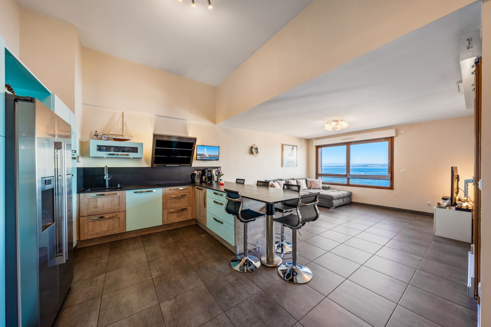 appartement 4 Pièces en vente sur AMPHION LES BAINS (74500)