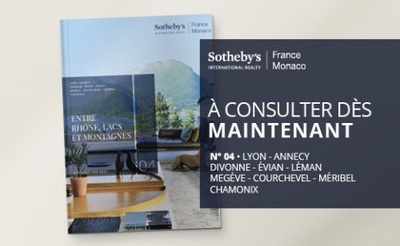 N°4 Brochure Sotheby's realty région Auvergne - Rhône-Alpes